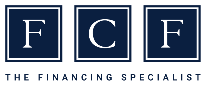 FCF Logo blau mit Text